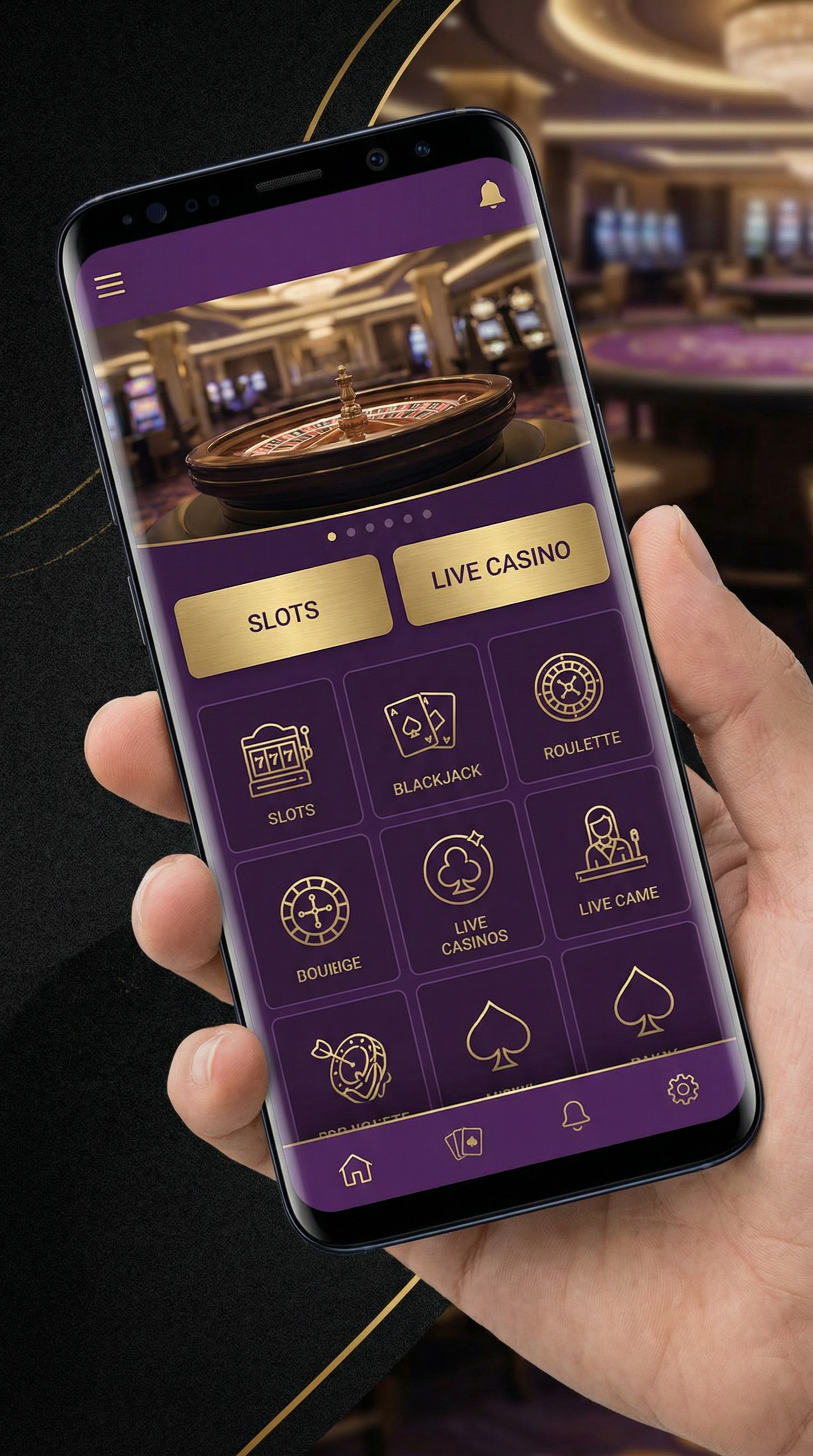 问鼎娱乐手机APP界面展示